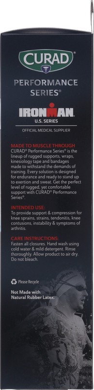 slide 3 of 4, Curad Performance Series Knee Support Universal Size 1 ea, 1 ct