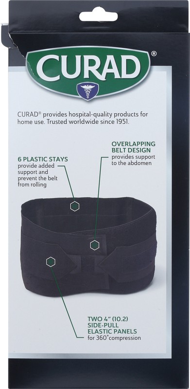 slide 2 of 4, Curad Elastic Back Support, 1 ct