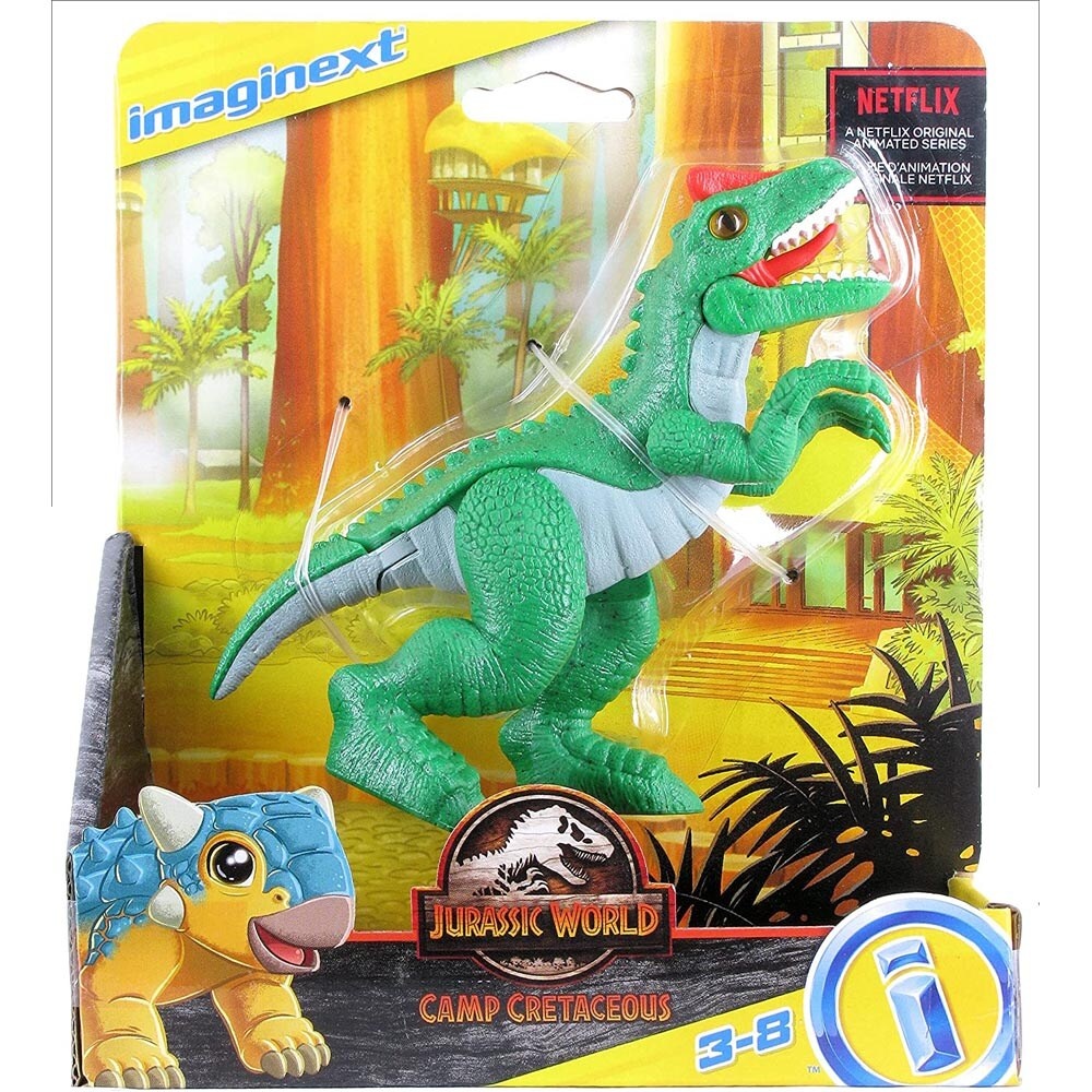 slide 2 of 2, Imaginext Jurassic World Allosaurus Camp Cretaceous Toy, 1 ct