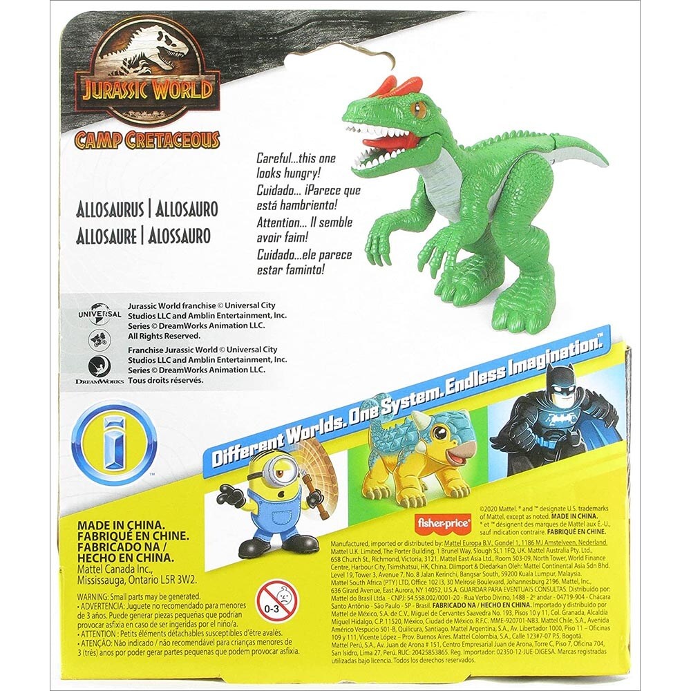 slide 1 of 1, Imaginext Jurassic World Allosaurus Camp Cretaceous Toy, 1 ct