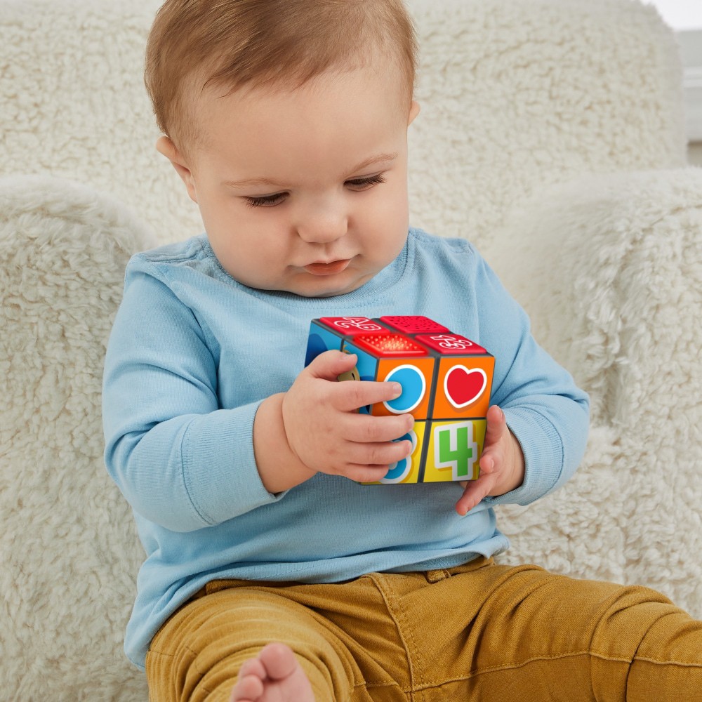 slide 3 of 4, Fisher-Price Laugh & Learn Puppy's Activity Cube, 1 ct