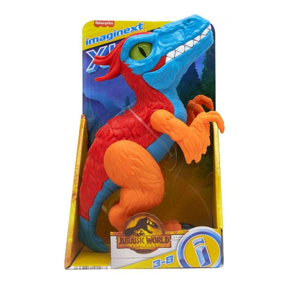 slide 1 of 1, Imaginext Jurassic World Xl Dominion Pyroraptor Figure, 1 ct