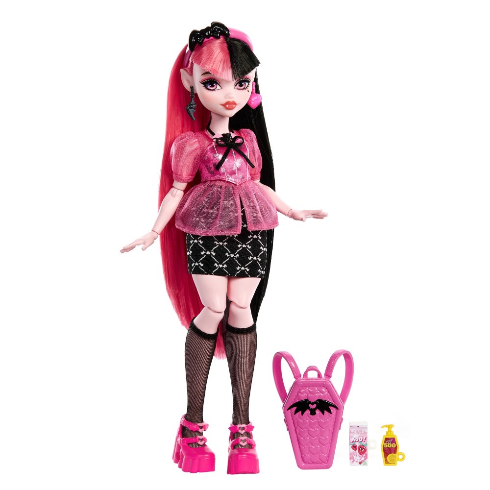 slide 5 of 6, MATTEL Monster High Doll Draculaura, 1 ct