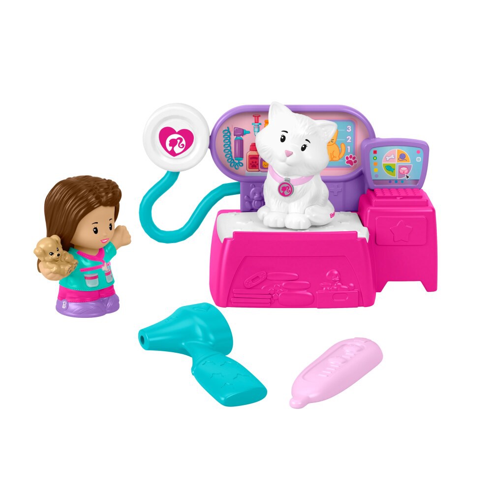 slide 2 of 4, Little People Veterinarian Play Set, 1 ct