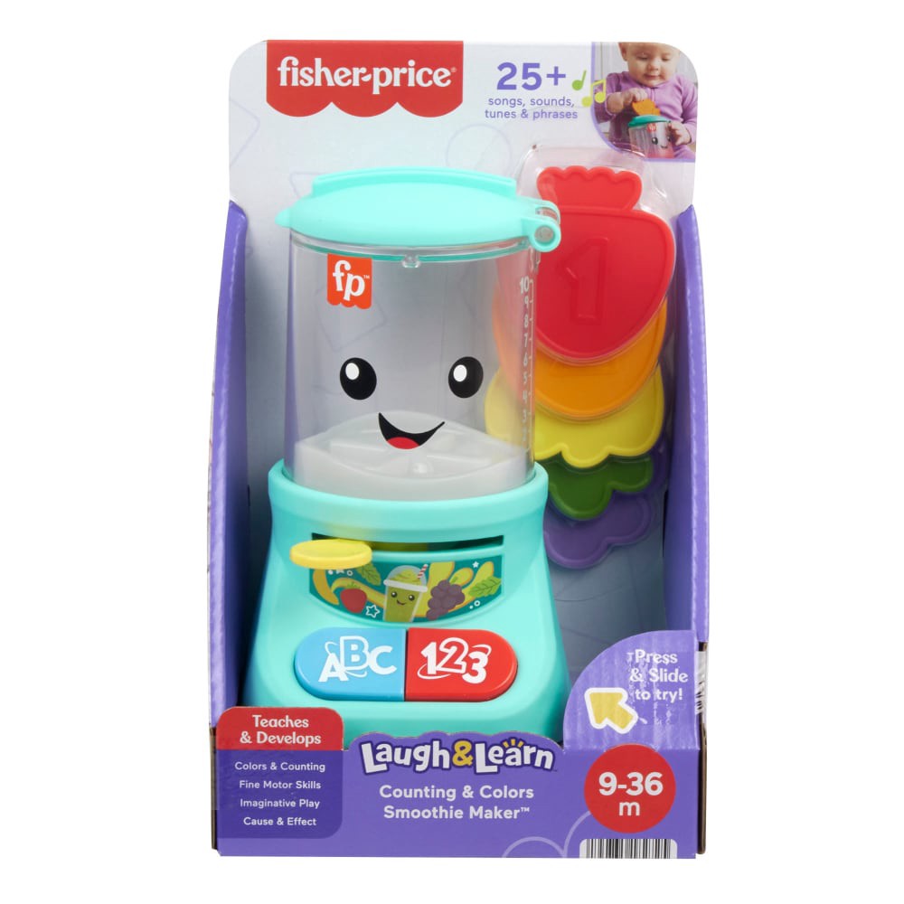 slide 1 of 5, Fisher-Price® Laugh Learn Counting Colors Smoothie Maker, 1 ct