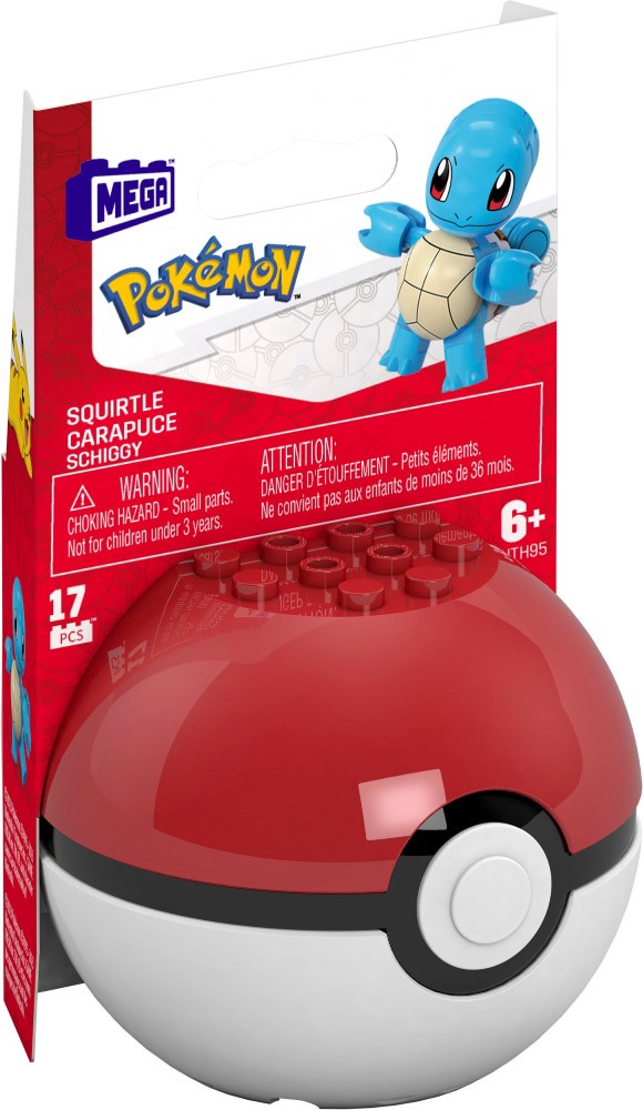 slide 5 of 6, Mattel Pokeball Squirrtle, 1 ct