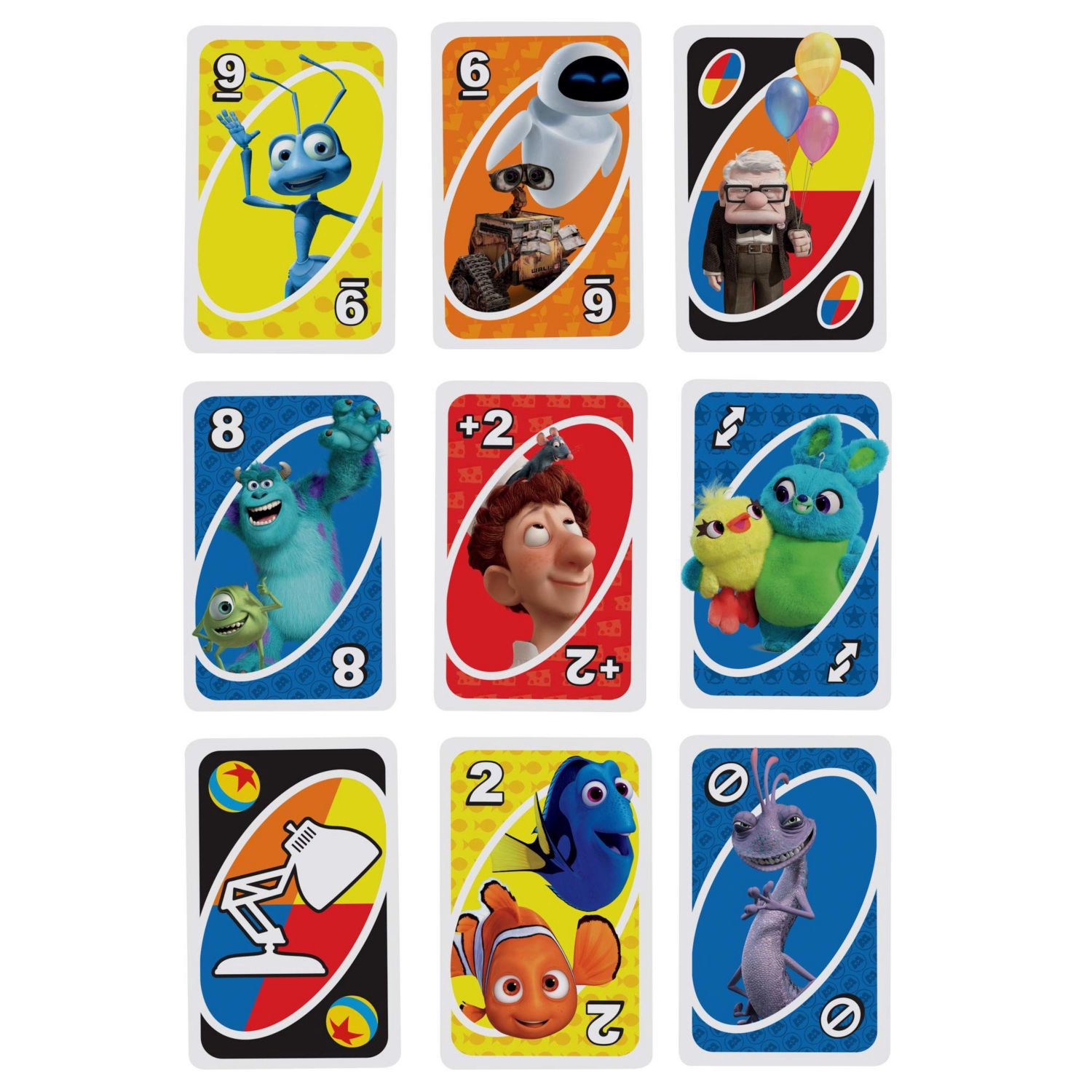 slide 3 of 3, Uno Pixar Card Game, 1 ct