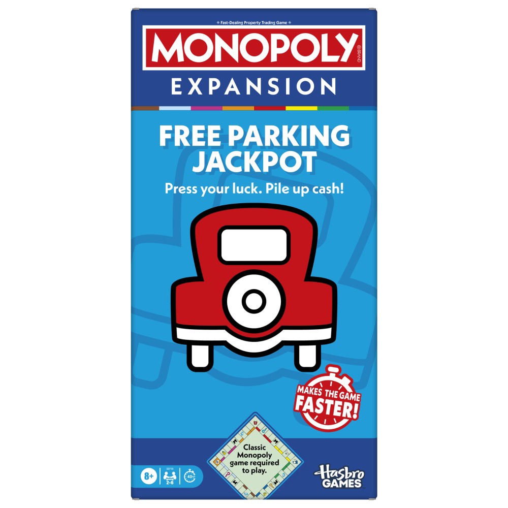 slide 5 of 5, Monopoly Free Parking Jackpot Expansion Pack, 1 ct