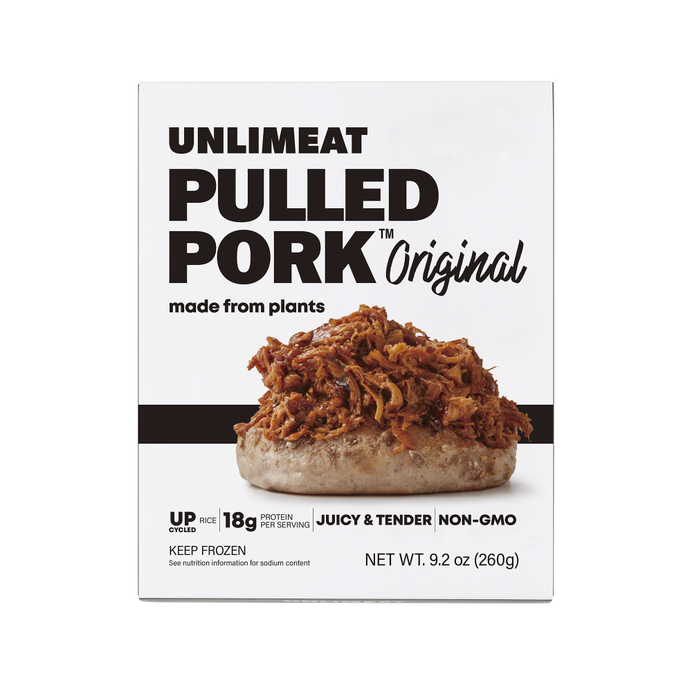 slide 2 of 2, UNLIMEAT Plant Based Original Pork Pulled Frozen Meatless Box - 9.2 Oz, 9.2 oz