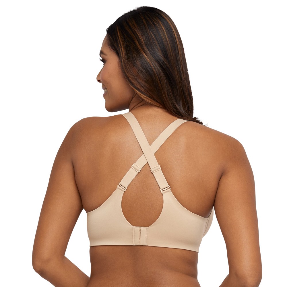 slide 3 of 3, Bali Comfort Revolution Bra - Almond, XL