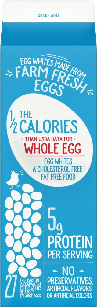 slide 2 of 6, Egg Beaters Egg Beater Liq Egg Whites, 32 oz