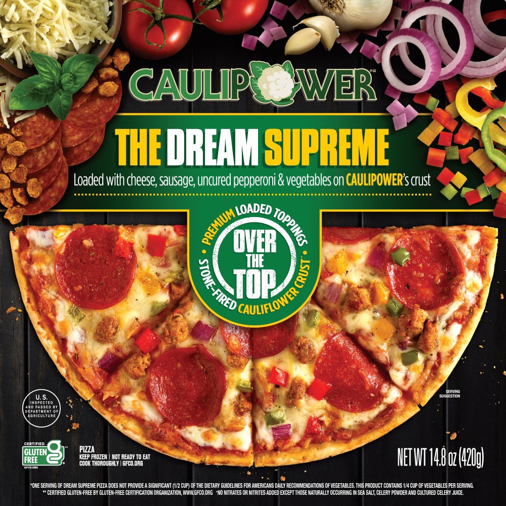 slide 2 of 2, Caulipower The Dream Supreme Pizza 14.8 oz, 14.8 oz