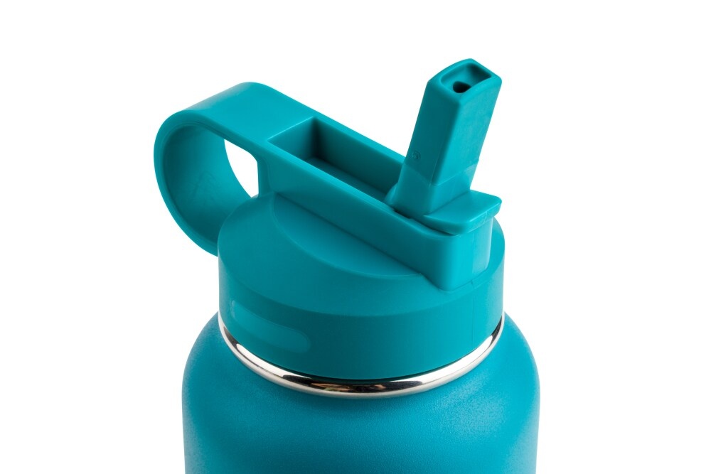 slide 2 of 2, Manna Timber Bottle - Teal, 1 ct