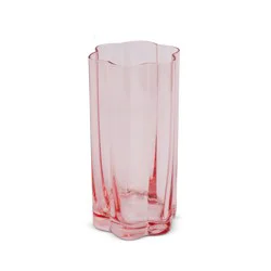Core Flower Hi Ball Glass - Pink, 13.5 oz