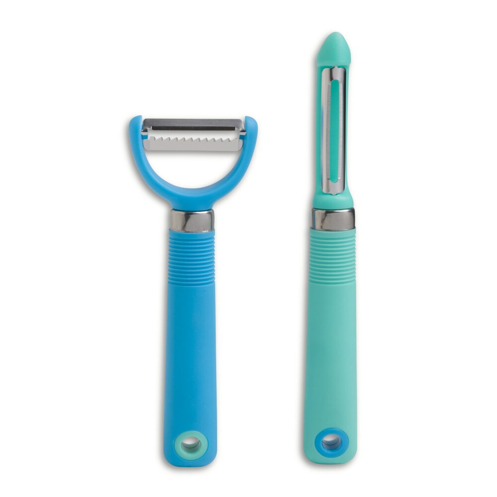 slide 4 of 4, Core Home Comfort Grip Peeler - Assorted, 2 ct