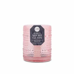 Core Home™ Bubbles Old Fashioned Glass - Pink