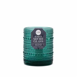 Core Home™ Bubbles Old Fashioned Glass - Teal