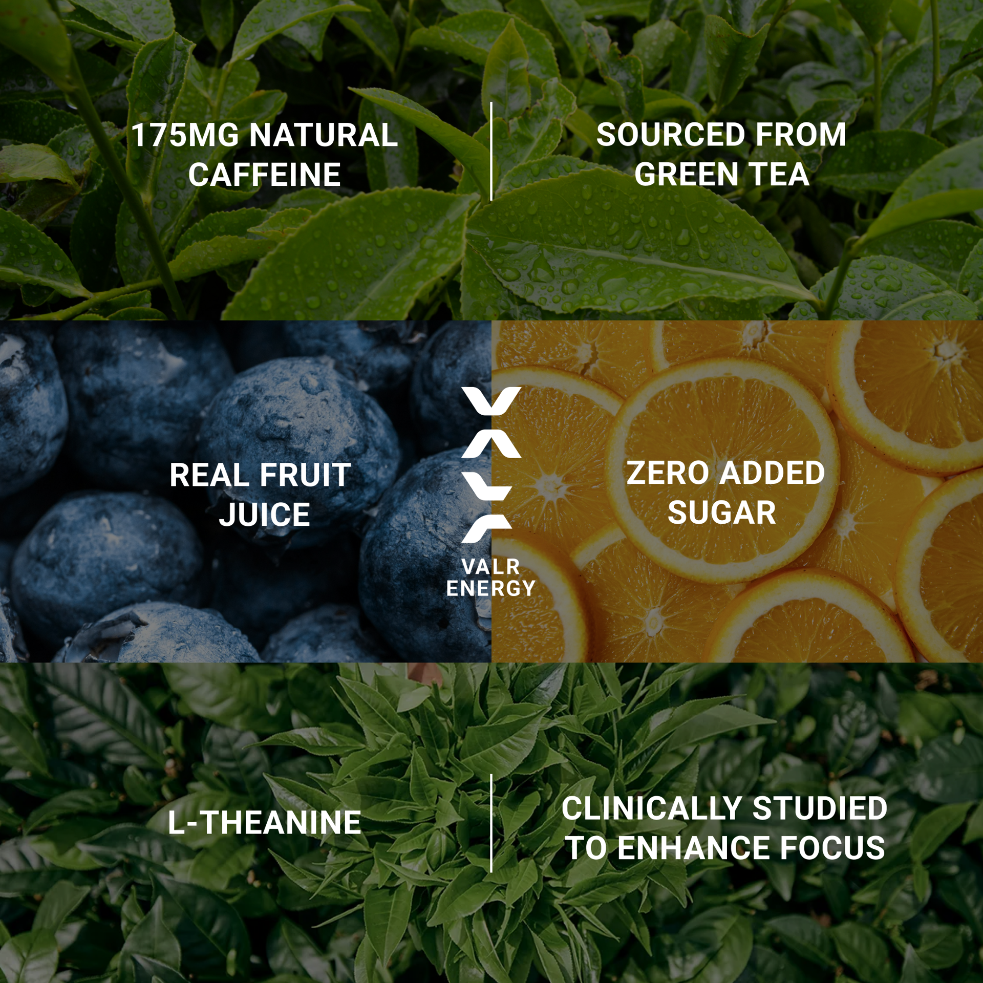 slide 2 of 4, Valr Energy Blueberry Cream, 10.5 oz