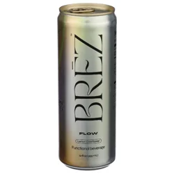 Brez Flow Lemon Elderflower Social Non-Alcoholic Tonic Can