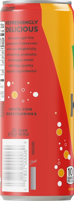 slide 5 of 5, Kevita Sparkling Drink, Lemon Cayenne, Probiotic Refresher - 12 oz, 12 oz