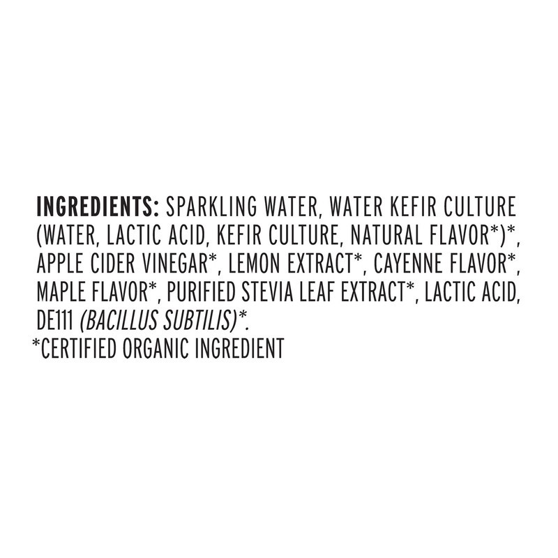 slide 3 of 5, Kevita Sparkling Drink, Lemon Cayenne, Probiotic Refresher - 12 oz, 12 oz