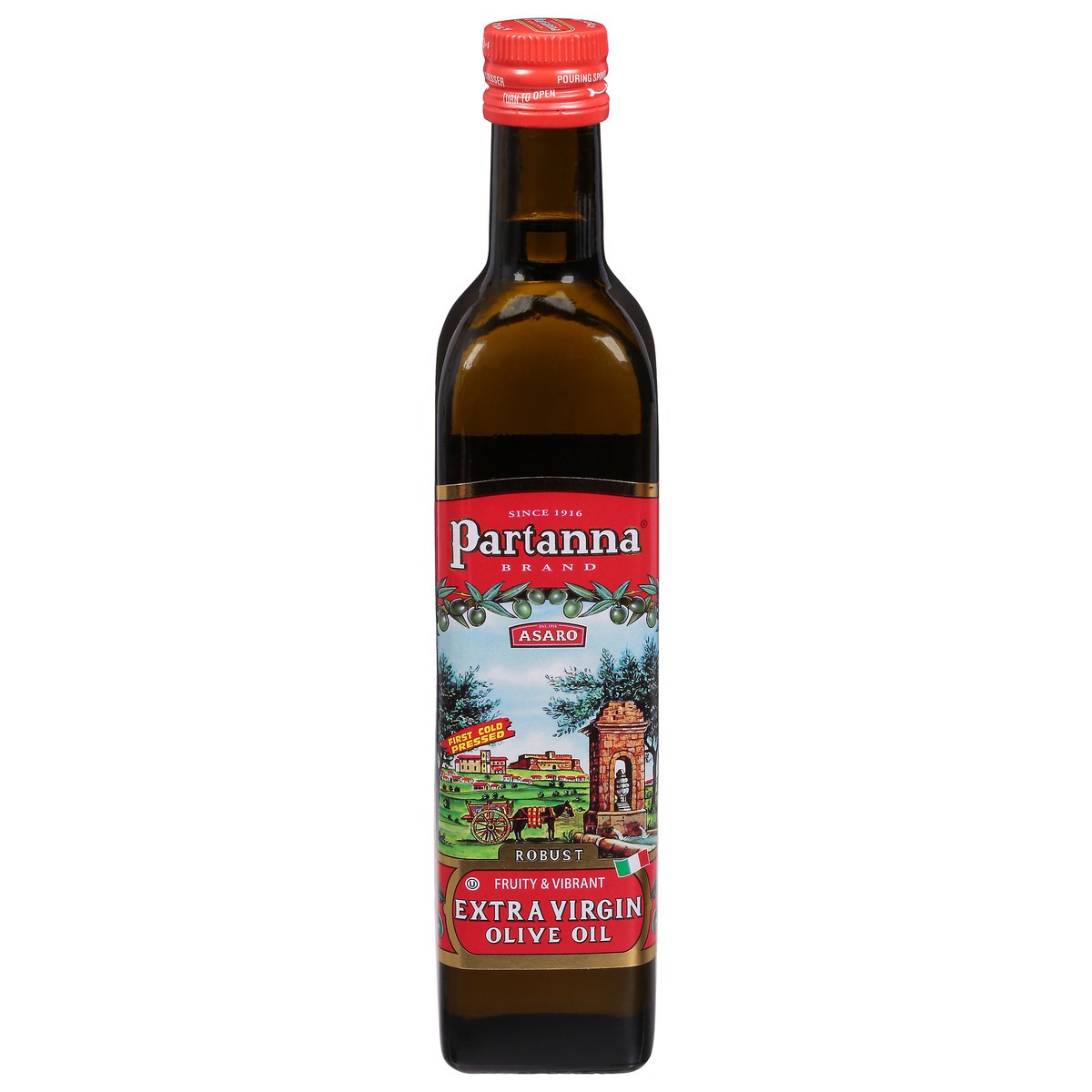 slide 10 of 13, Partanna Robust Extra Virgin Olive Oil 16.9 fl oz, 16.9 fl oz