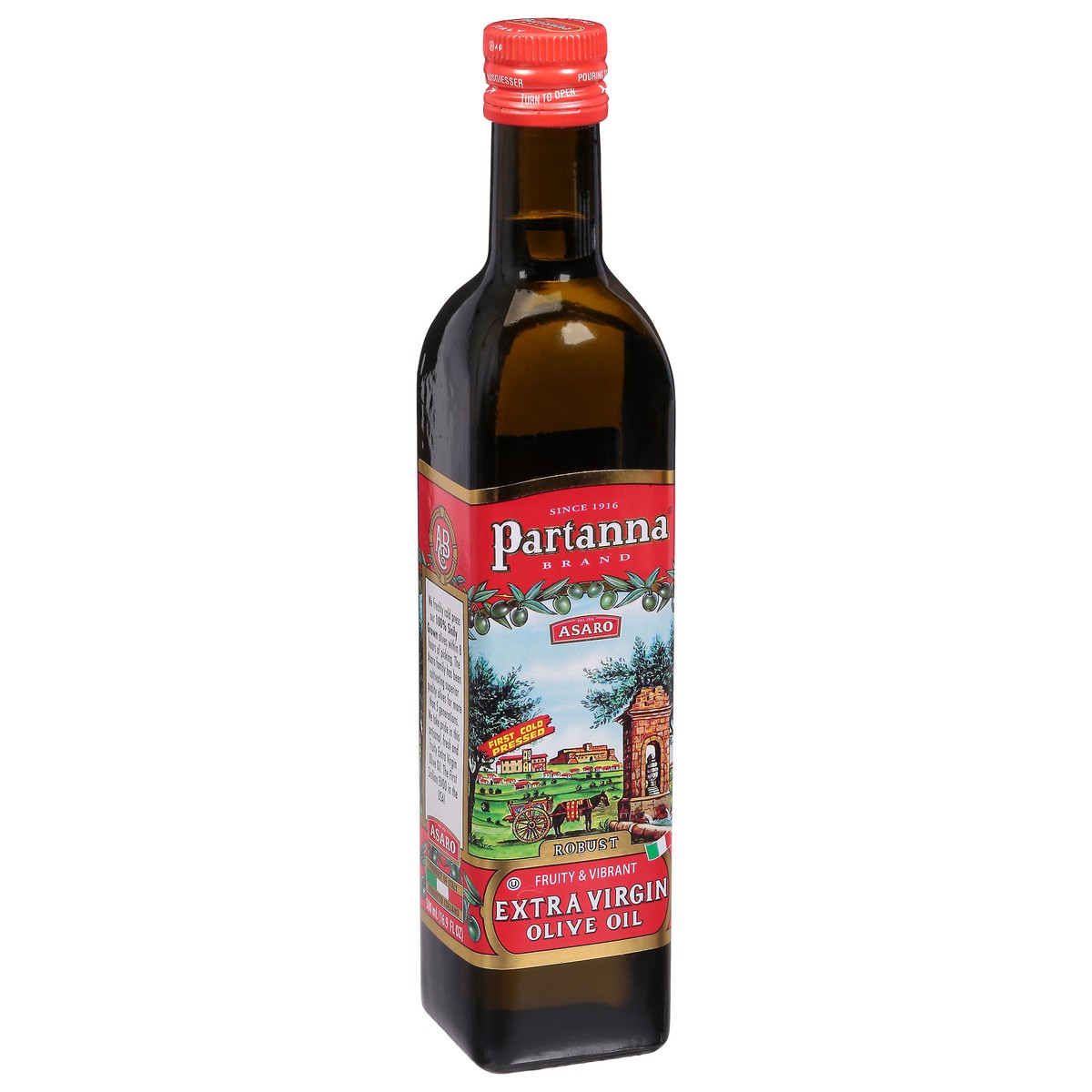 slide 7 of 13, Partanna Robust Extra Virgin Olive Oil 16.9 fl oz, 16.9 fl oz