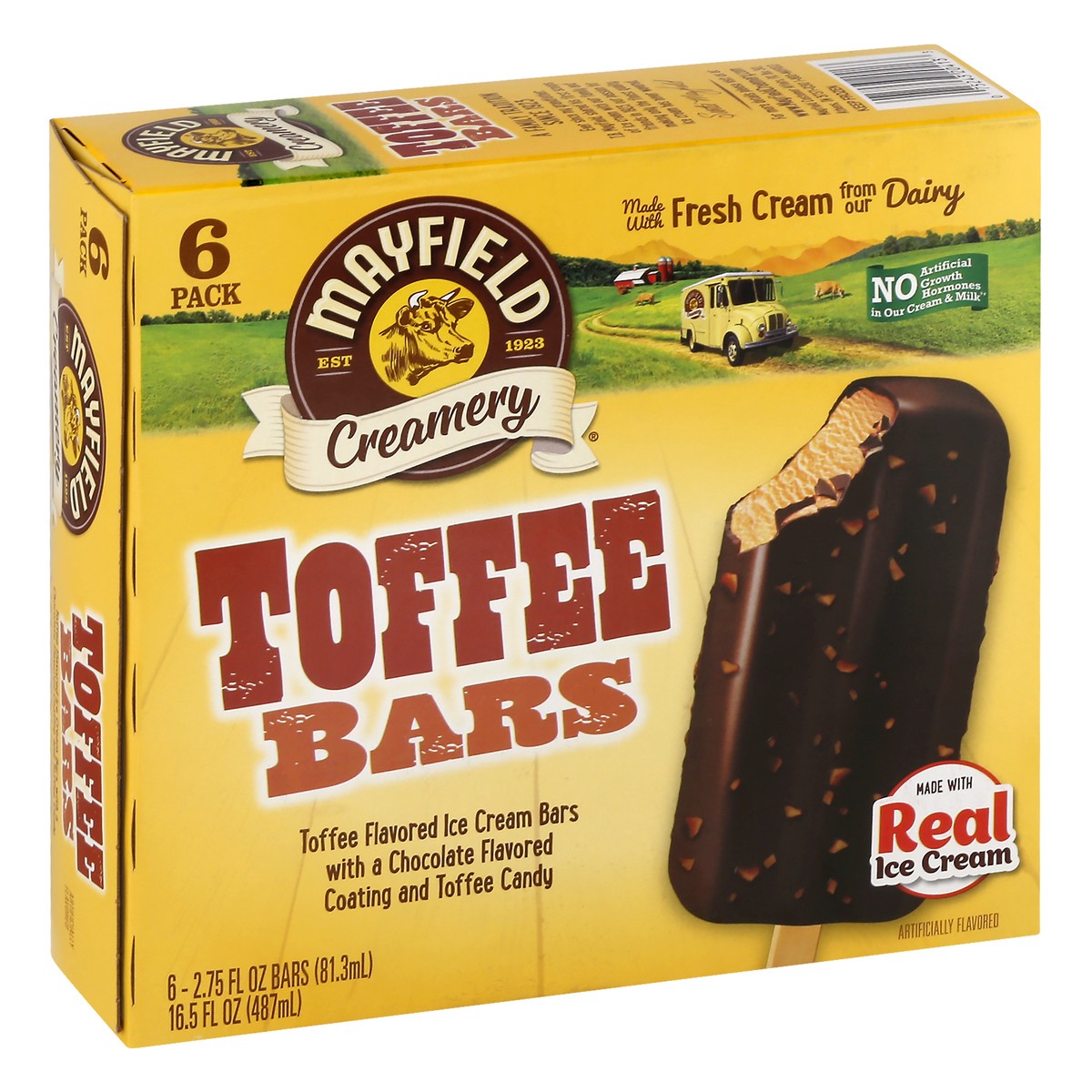 slide 4 of 17, Mayfield Creamery Mayfield Toffee Bars, 6 ct