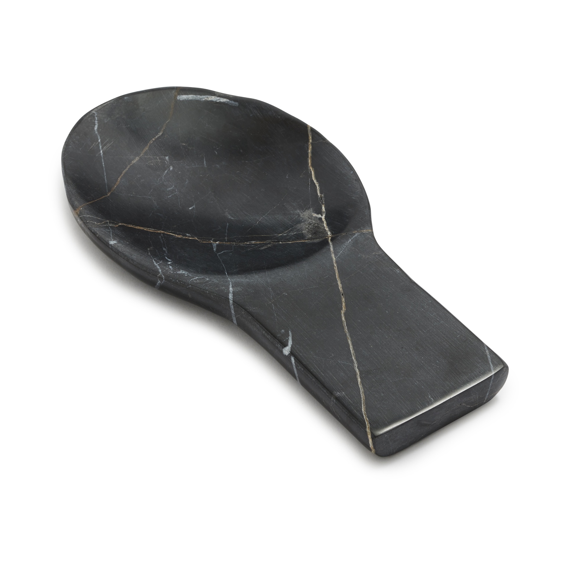 slide 1 of 1, Sur La Table Marquina Marble Spoon Rest, 1 ct