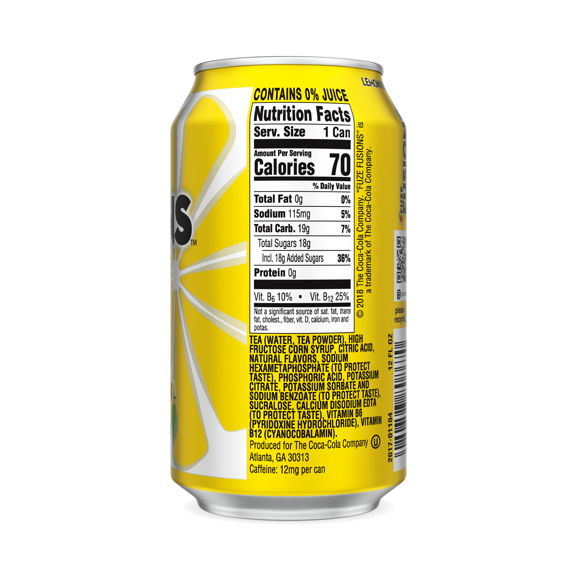 slide 5 of 5, Fuze Sweet Tea with Lemon - 6 ct; 12 oz, 6 ct; 12 oz