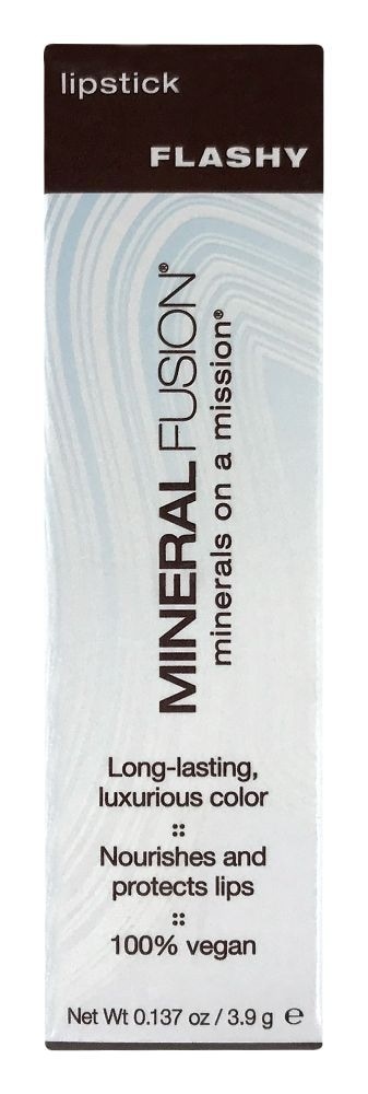 slide 1 of 1, Mineral Fusion Lipstick - Flashy, 0.137 oz