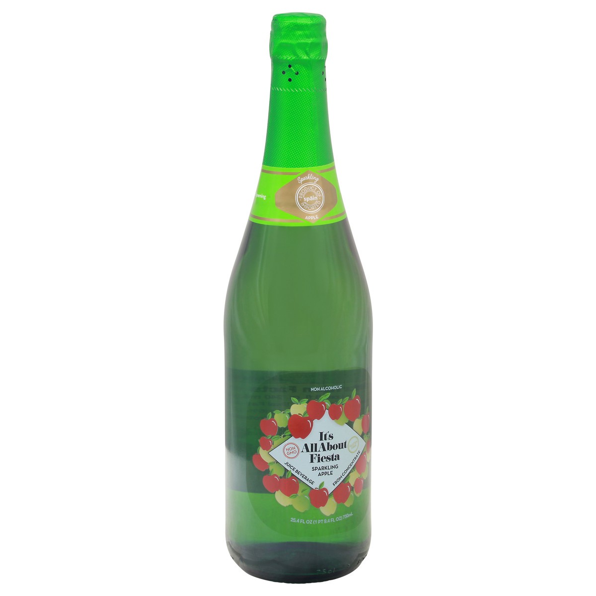 slide 3 of 9, It's All About Fiesta Sparkling Apple Juice Beverage - 25.4 fl oz, 25.4 fl oz