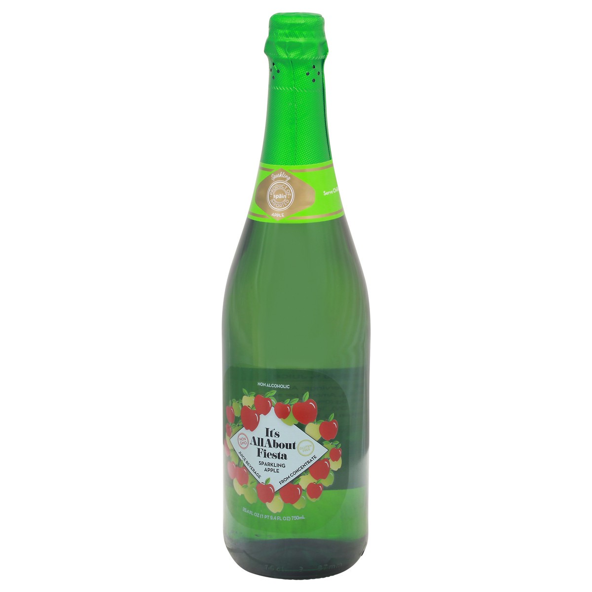 slide 2 of 9, It's All About Fiesta Sparkling Apple Juice Beverage - 25.4 fl oz, 25.4 fl oz