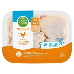 Simple Truth® All Natural Bone-In Fresh Chicken Thighs