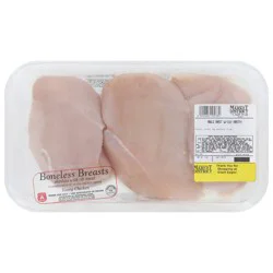 Market District Fresh Enhanced Boneless Chicken Breasts, Skinless