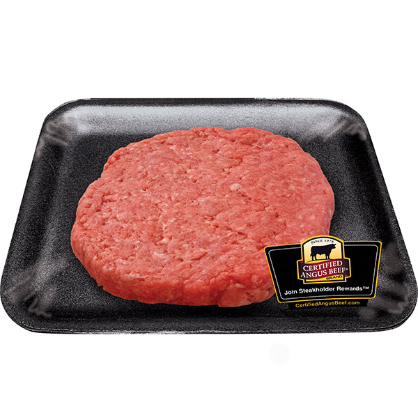 slide 1 of 1, Certified Angus Beef Gourmet Burger Patty - 85% Lean, per lb