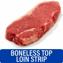 Select Boneless Beef Top Loin Strip Steak (1 Steak)