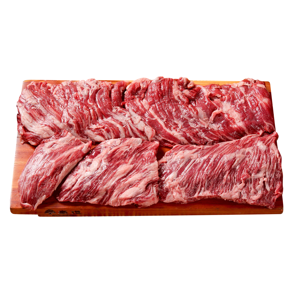 slide 1 of 1, Domestic Beef Flap Meat Tray, per lb