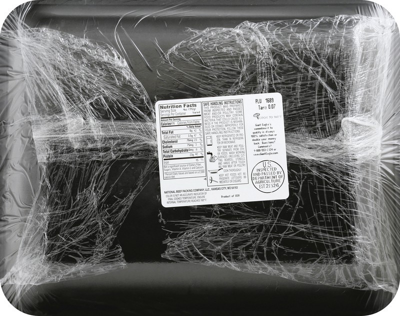 slide 3 of 5, Meat Counter Beef Ground Beef 73% Lean 27% Fat Value Pack, per lb