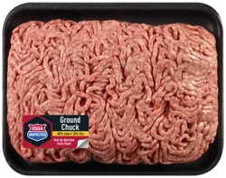 Ground Chuck 80% Lean Beef, Per Package (Avg. 1.25 lb)