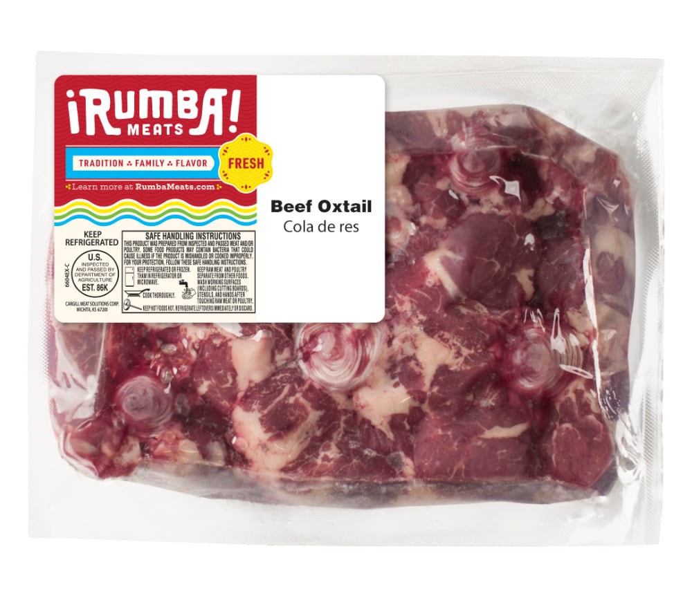 slide 3 of 3, Market District Rumba Meats Beef Ox Tails, per lb