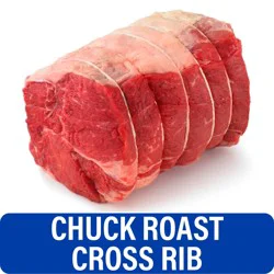 Choice Cross Rib Beef Chuck Roast (1 Roast)