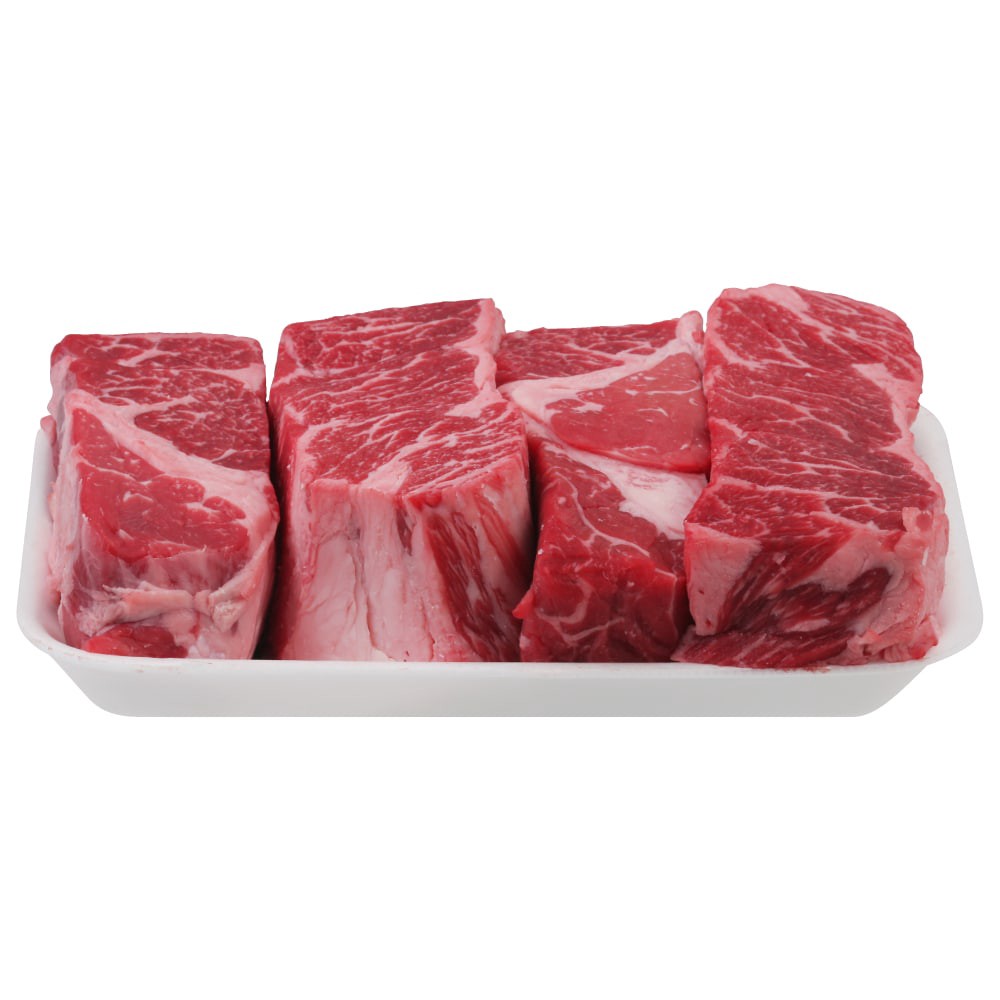 slide 2 of 2, Beef Choice Boneless Short Ribs (4 Per Pack), per lb