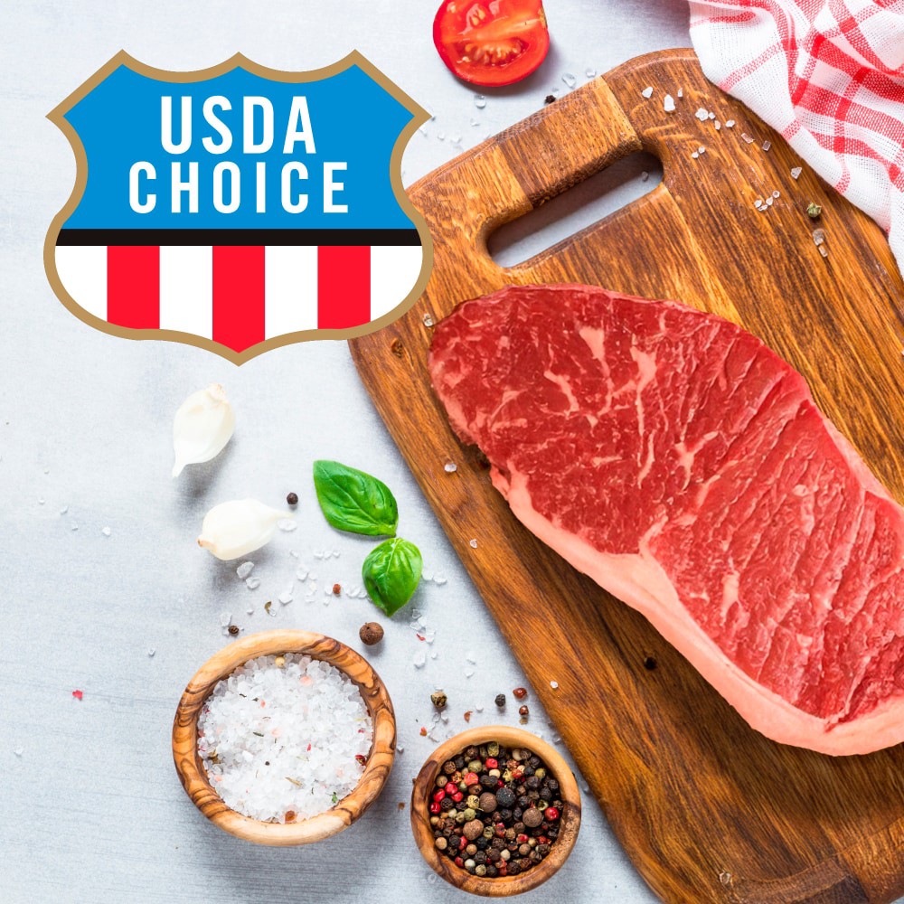 slide 3 of 5, Choice Beef Chuck Steak (1 Steak), per lb