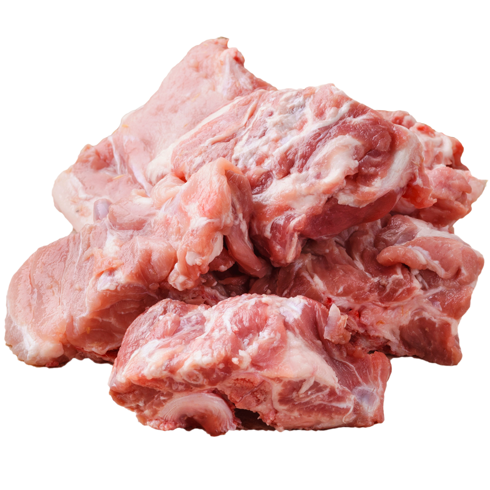 slide 1 of 1, Fresh Pork Neckbone, per lb