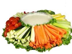 Fresh Vegetable Jumbo Platter With Ranch Dip 64 Ounces