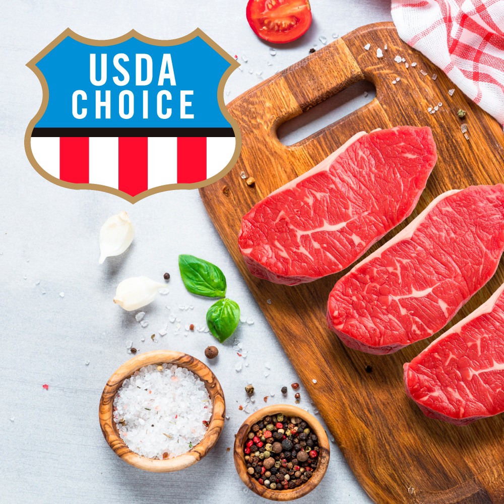 slide 2 of 5, Choice Boneless Ribeye Beef Steak Family Pack (About 3-4 Steaks per Pack), per lb