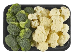 Broccoli & Cauliflower Florets Tray 8 Ounces