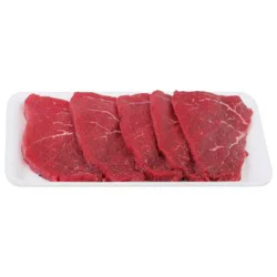 Beef Choice Angus Round Sirloin Tip Steak Thin (About 3 Steaks per Pack)