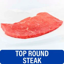Choice Boneless Top Round Beef Steak (1 Steak)